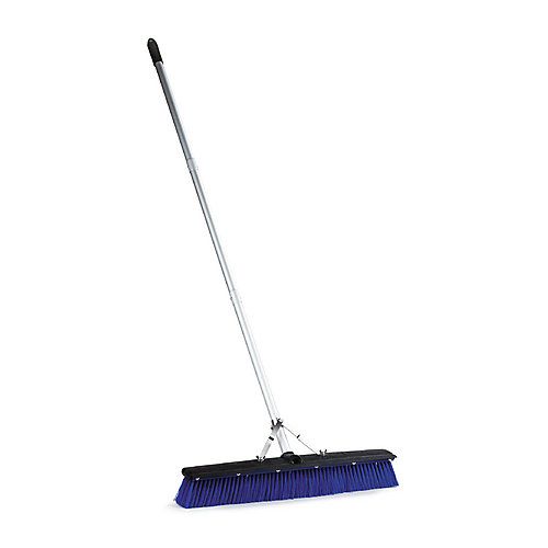 BROOM PUSH 24" w/SQUEEGEE