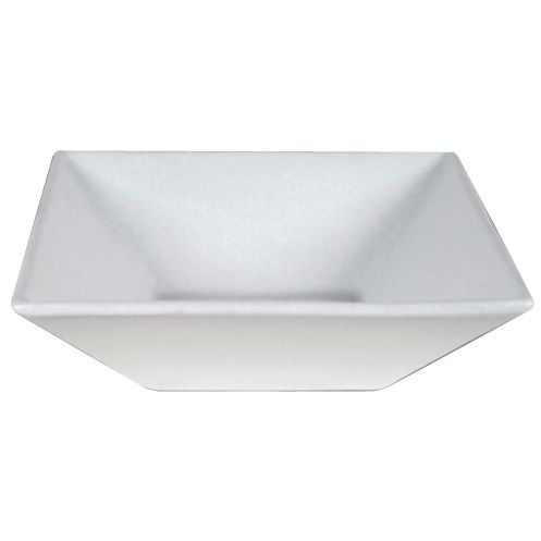 Bugambilia Medium Deep Square Buffet Bowl, White, 60-3/4 oz