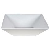 Bugambilia Medium Deep Square Buffet Bowl, White, 60-3/4 oz