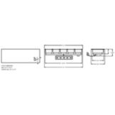 Randell&reg; Drop In 5 Pan Size Hot Food Table Model 95605-208DMZ