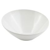 Bon Chef White Sandstone 8" Slant Bowl