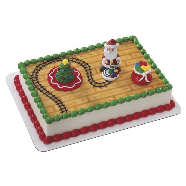DecoPac Claymation Santa w/ Train DecoSet&reg;