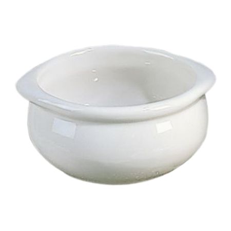 Diversified Ceramics Ultra White 7 oz Onion Soup Crock