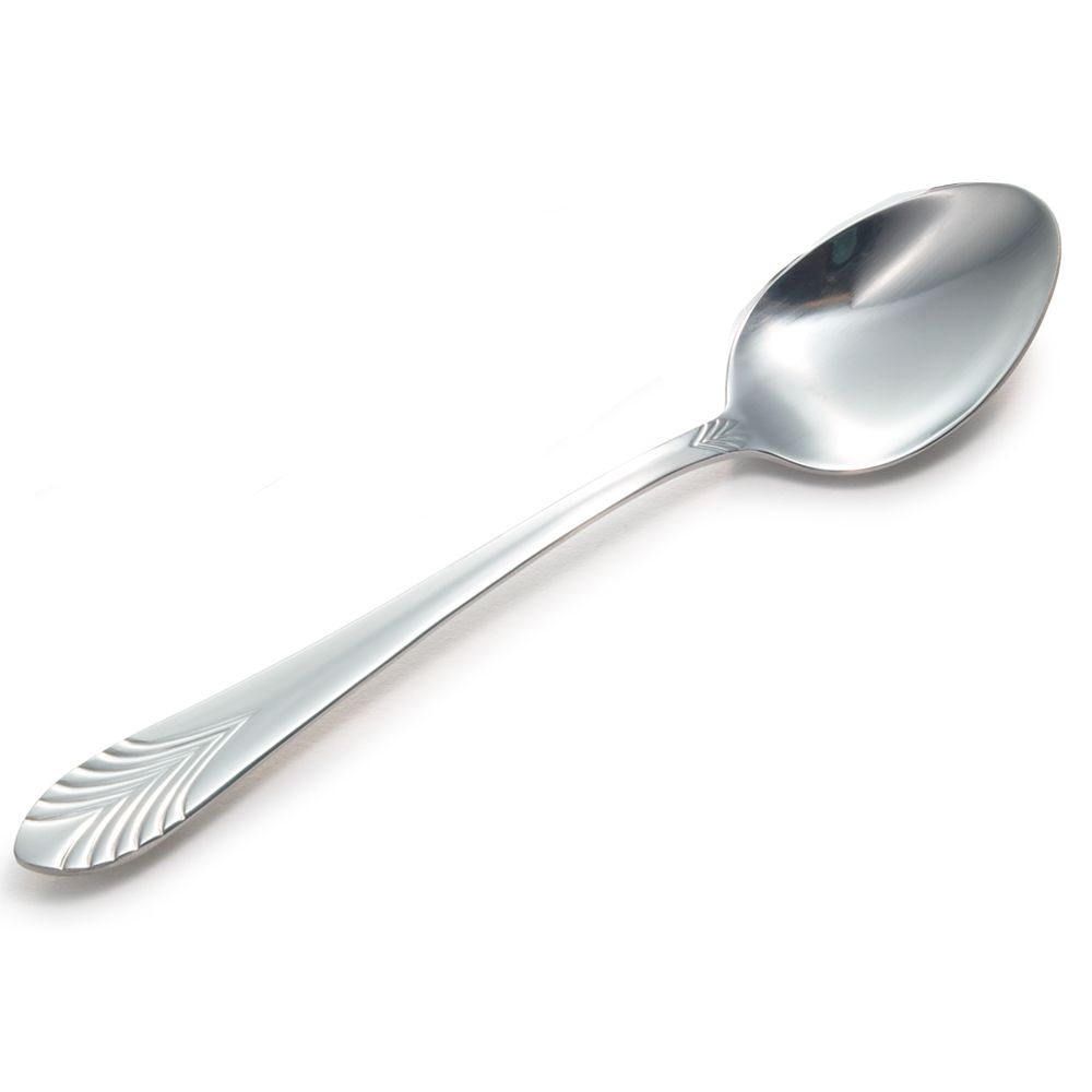 Walco Showboat&trade; Stainless Steel Dessert Spoon, 7-1/8"