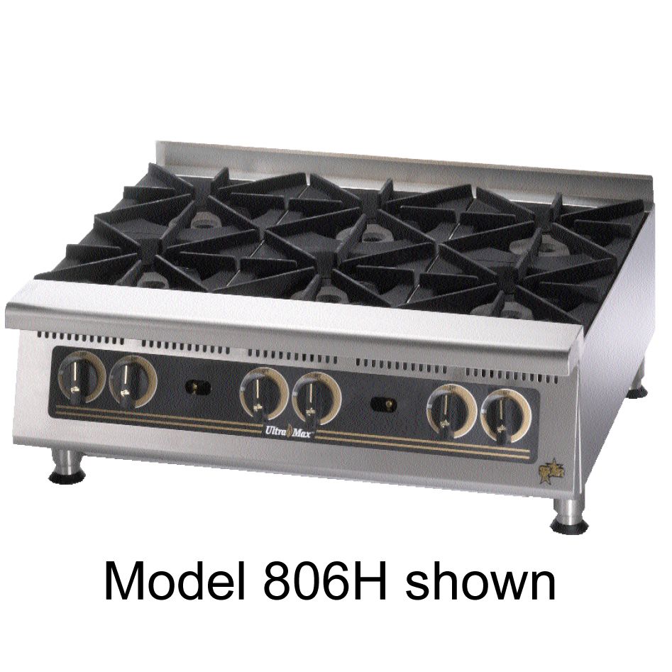 Star&reg; Mfg Ultra-Max&reg; 48" Wide Gas Hot Plate