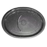 North Texas Plastics Black Pasta Platter
