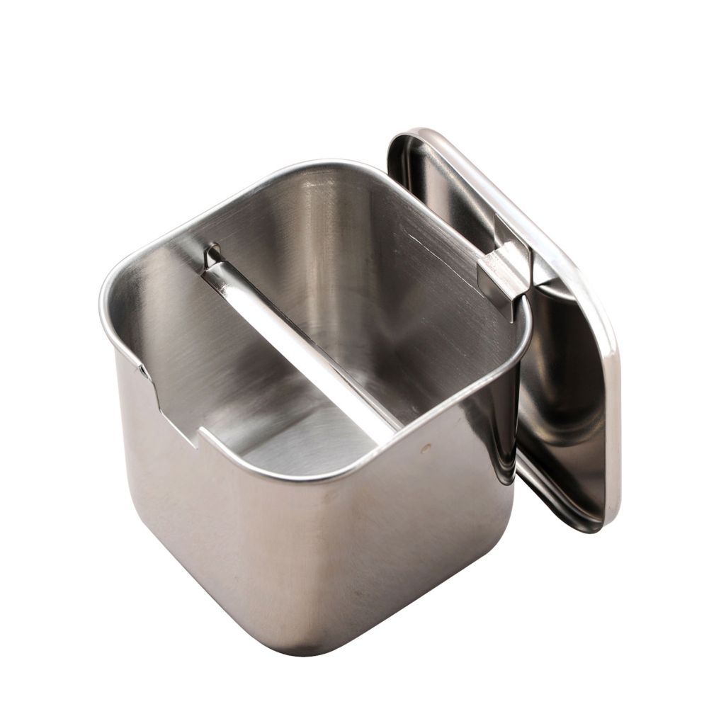 Molybden Suace Pot, S/S, 4 x 4 x 3-1/2