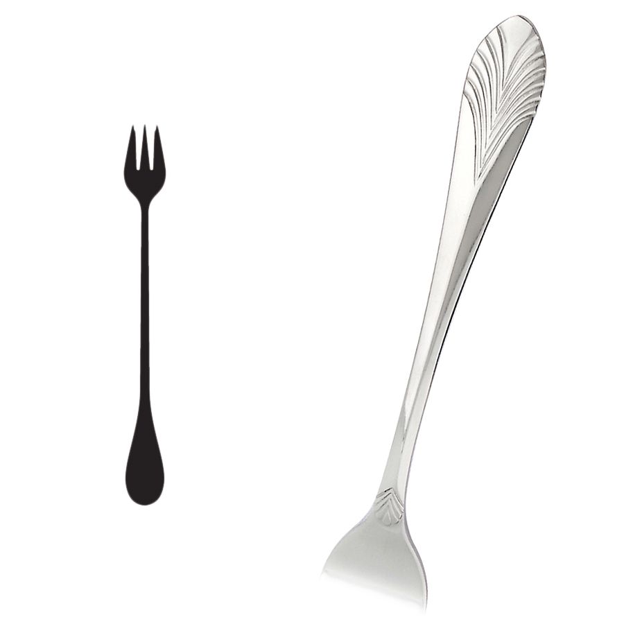 Walco Showboat&trade; Stainless Steel Cocktail Fork, 5-13/16"