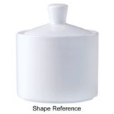 Steelite Distinction Ambassador Hunter Green White Sugar Bowl with Lid