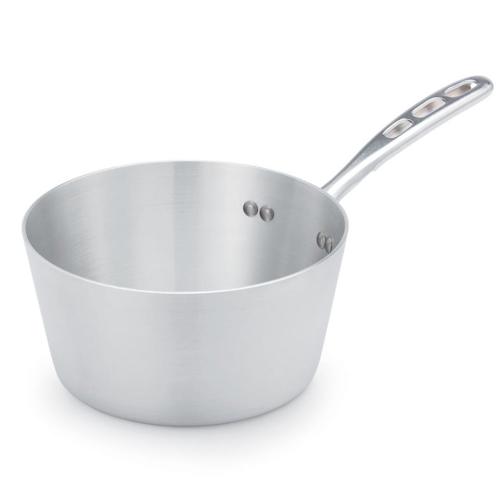 Wear-Ever Tapered Alum. 3.75 qt Sauce Pan w/ Trivent Handle