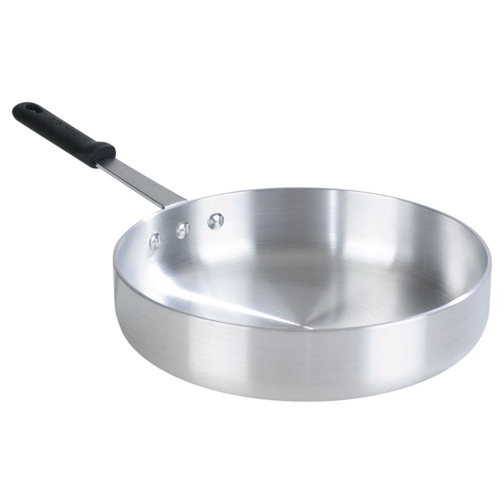 Carlisle Heavyweight Saute Pan, Aluminum, 5 Qt