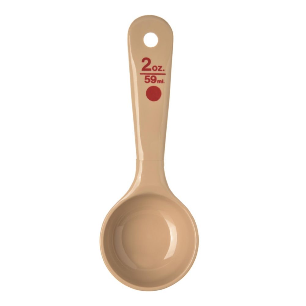 Measure Miser&reg; Solid Spoon, Beige, 2 oz