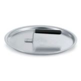 Flat Aluminum Cookware Cover w/ Torogard Handle, 9-13/16" Diam