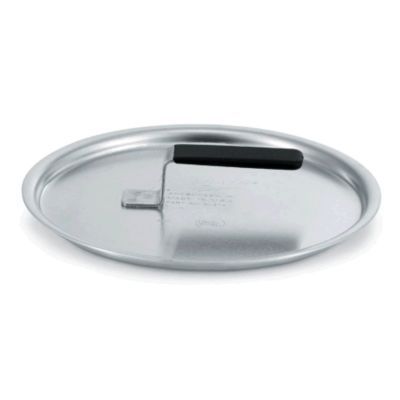 Flat Aluminum Cookware Cover w/ Torogard Handle, 10-1/2" Diam