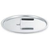 Flat Aluminum Cookware Cover w/ Torogard Handle, 18-7/8" Diam