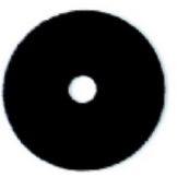 3M&trade; Black 17" Floor Stripper Pad