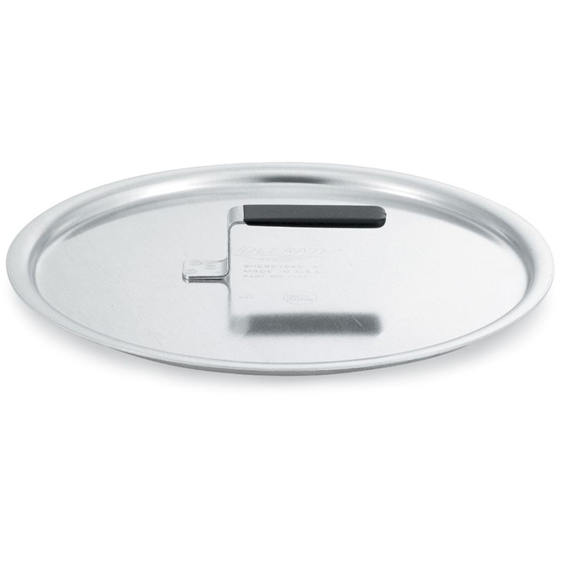 Flat Aluminum Cookware Cover w/ Torogard Handle, 12-3/4" Diam