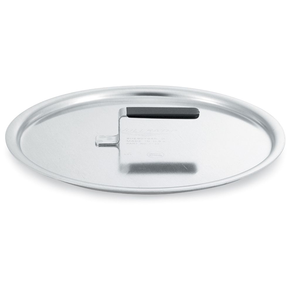Flat Aluminum Cookware Cover w/ Torogard Handle, 17-1/8" Diam