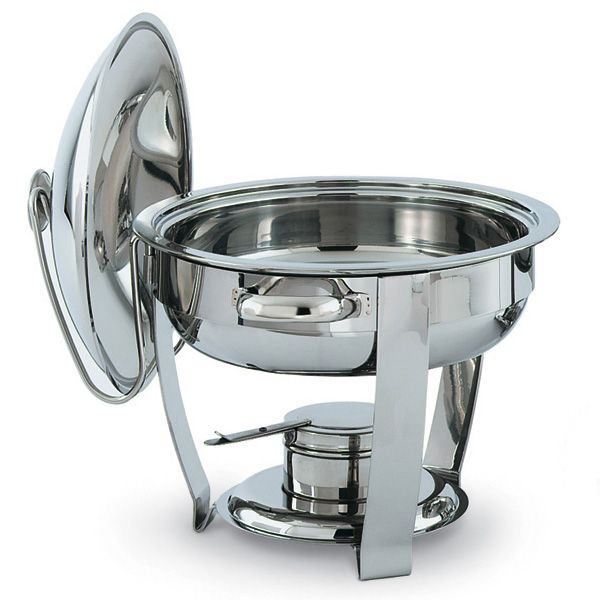 Vollrath Orion Small Oval Mirror Finish S/S 4 Qt Lift-Off Chafer