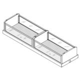 Perlick&reg; 156 Bottle Cap. 19 x 72 Glass Merchandiser Ice Display