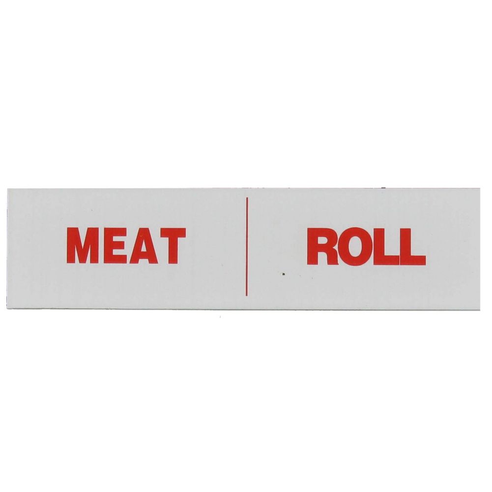 Vollrath L-R M/B Sub Label Oven Tag