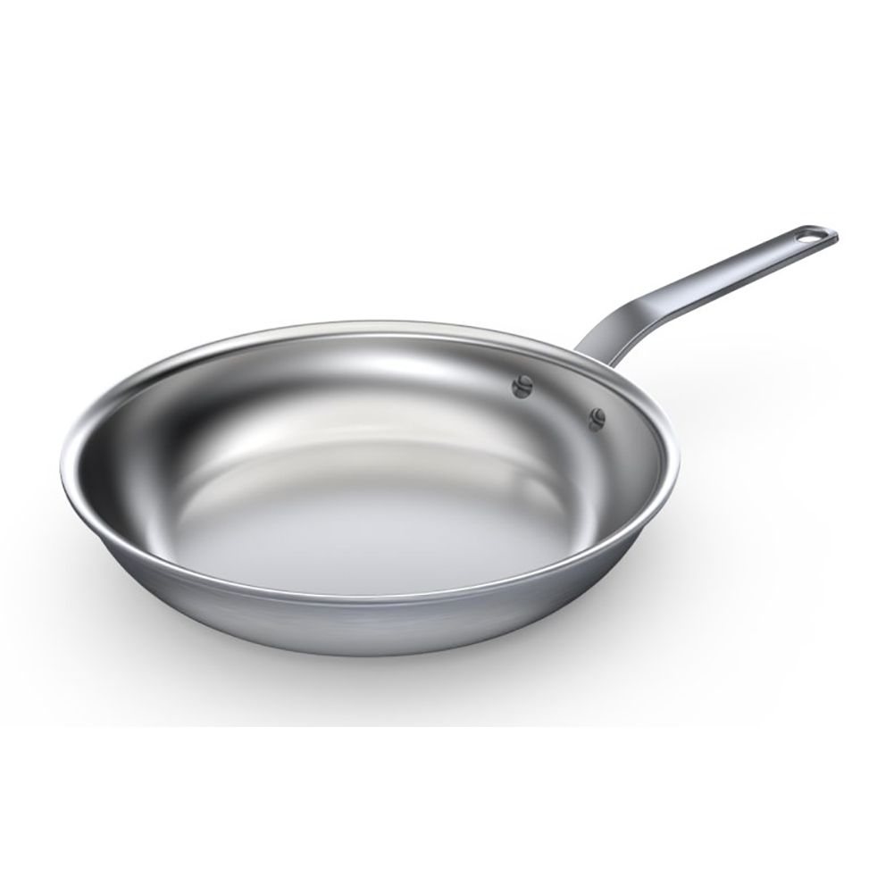 Wear-Ever Nat. Finish Alum. 14" Fry Pan w/ Trivent Plated Handle