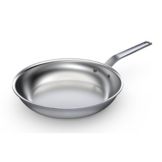 Wear-Ever Nat. Finish Alum. 10" Fry Pan w/ Trivent Plated Hndl.