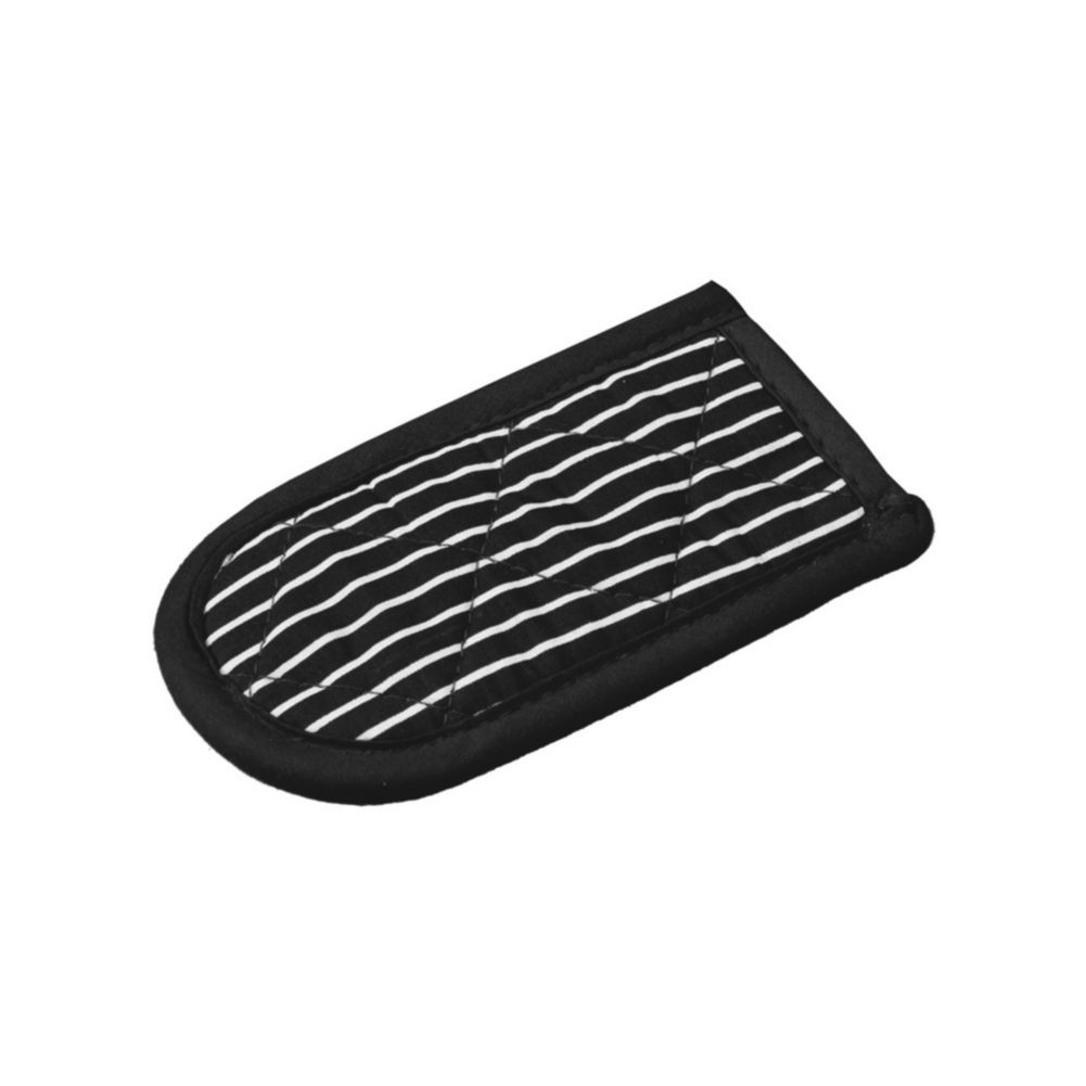 Lodge Manufacturing Black and White Stripe Hot Handle Mitt