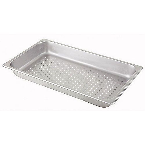 Update International Straight-Sided Perf. Full Size Steam Table Pan