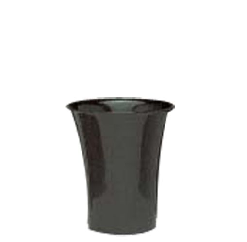 Black Bucket, 10" x 9"