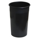 Black Bucket, 13" x 7-3/4"