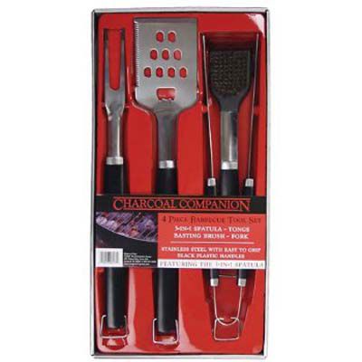 The Companion Group Perfect Chef 4 Piece BBQ Tool Set