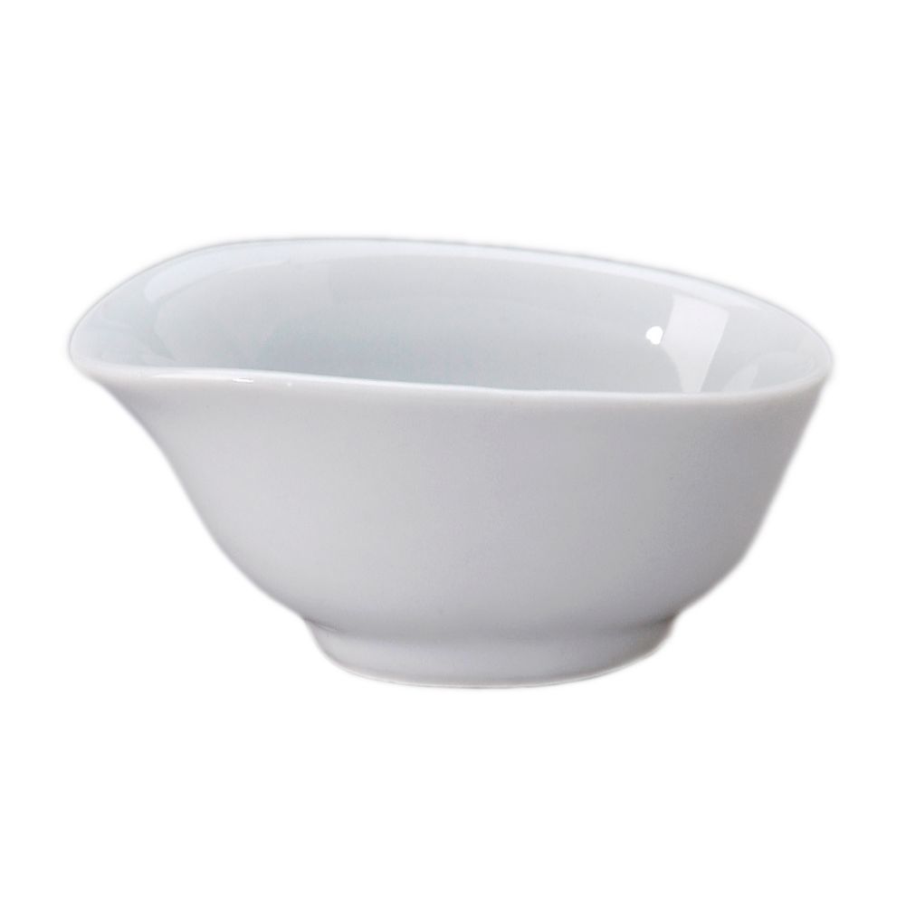 Vertex&reg; China Ventana Collection White 3-1/2 Oz. Sauce Boat