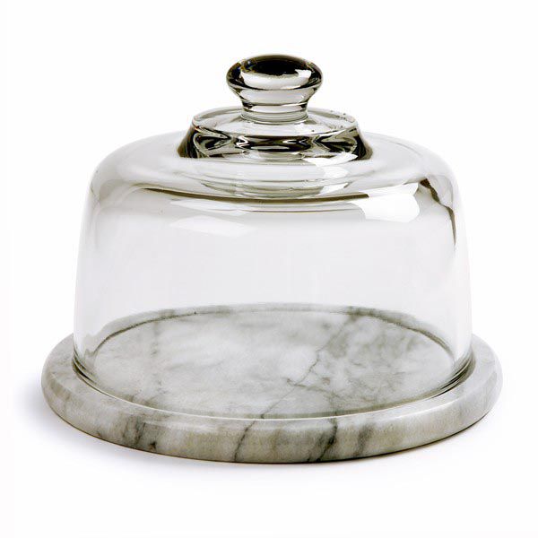 Norpro Marble Cheese Board w/ Glass Dome