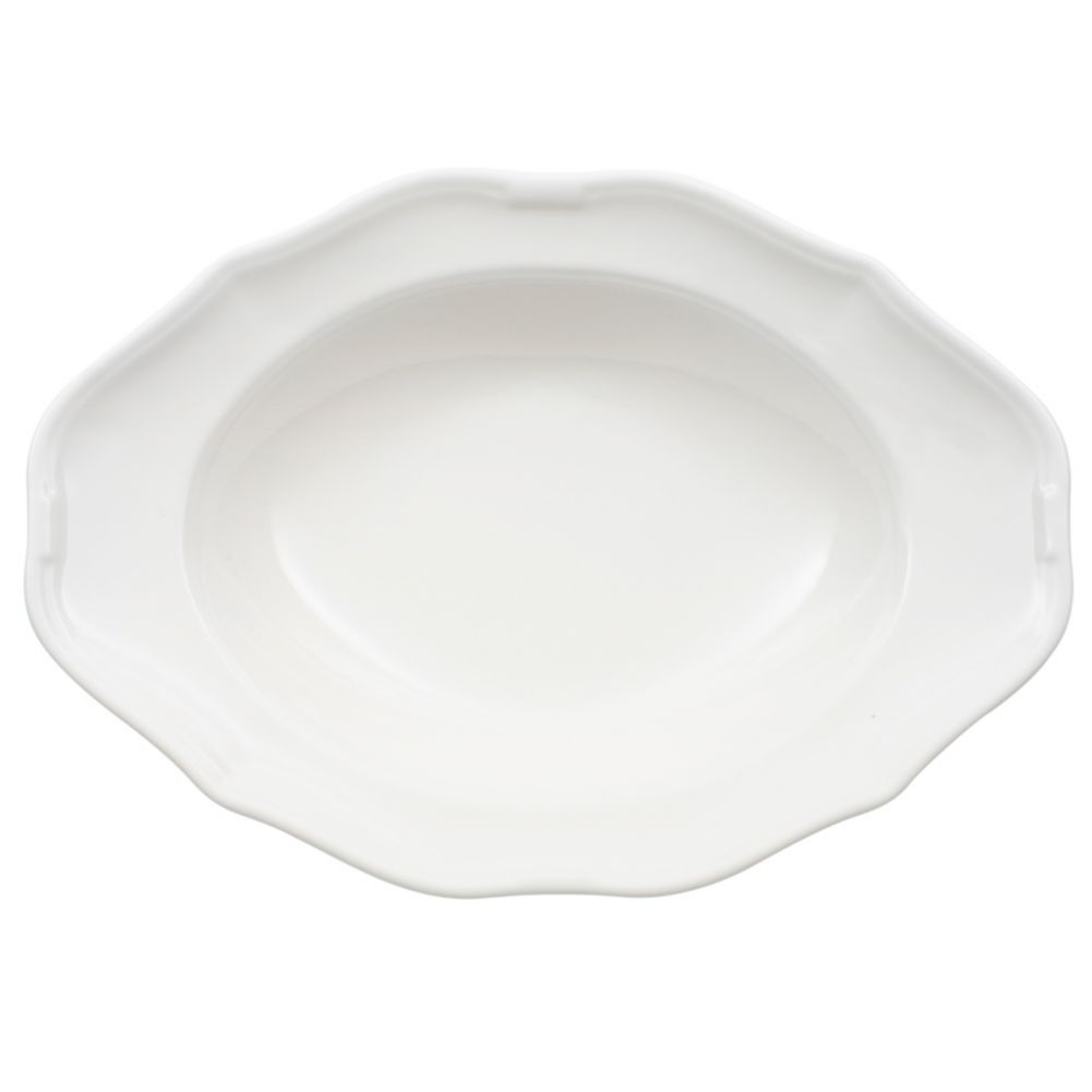 La Scala Oval Deep Plate, 11-1/2"