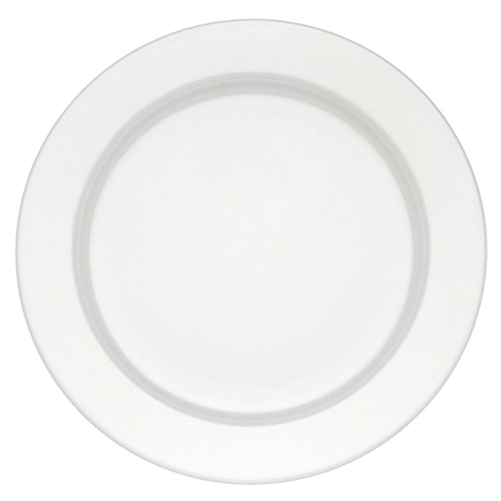 Corpo Round Platter, White, 12-5/8"