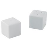 Revol&reg; USA 2-1/2" White Salt / Pepper Cube Set