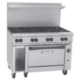 Vulcan Hart S/S 48" Endurance Gas Restaurant Range w/ 8 Burners