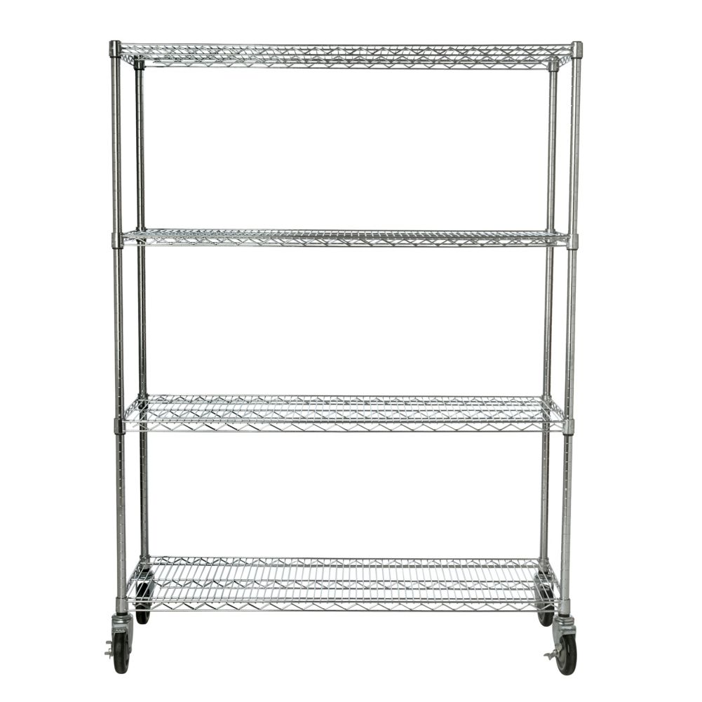 Rubbermaid&reg; 4 Shelf Mobile Rack for Prosave Ingredient Bins