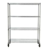 Rubbermaid&reg; 4 Shelf Mobile Rack for Prosave Ingredient Bins