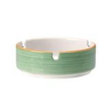 Steelite Simplicity Rio Green 4" Stacking Ashtray