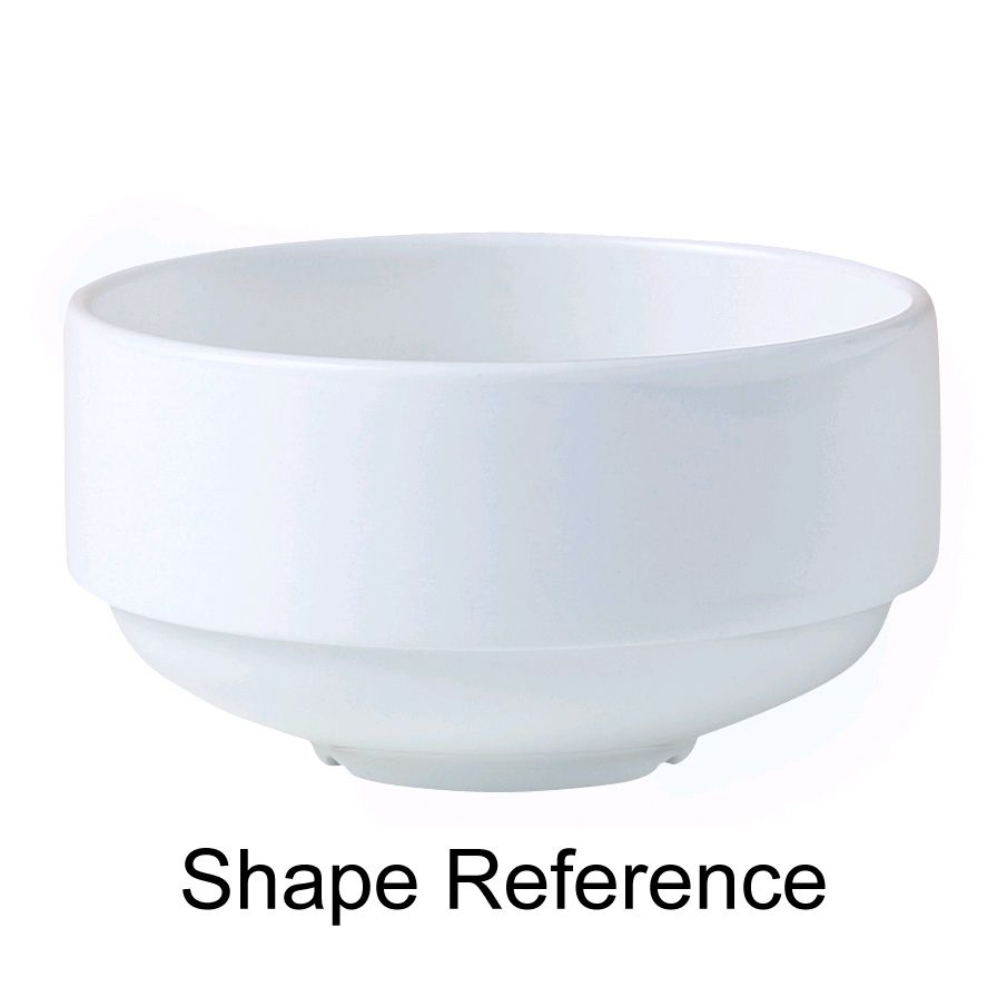 Steelite Distinction No. 7 Vogue White 10 Oz Soup Cup