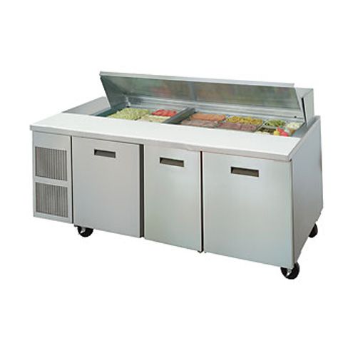 Randell&reg; 84" High Volume Saladtop Refrigerated Prep Table