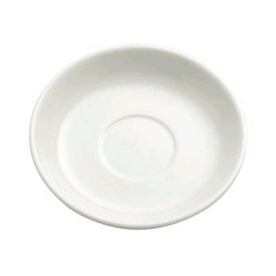 Oneida&reg; Atlantic&trade; 4-7/8" Cream White A.D. Saucer