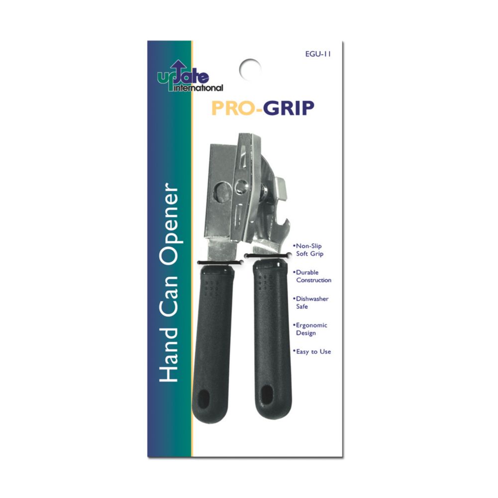 Update International Pro-Grip Non-Magnetic Hand Can Opener