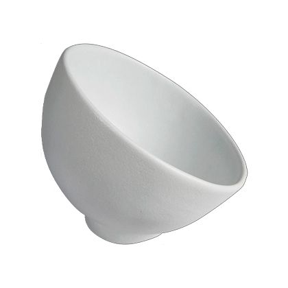 Bugambilia Large Sphere Buffet Bowl, White
