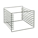 Focus Foodservice Green Epoxy Finish Tray Slide Module for 8 Trays