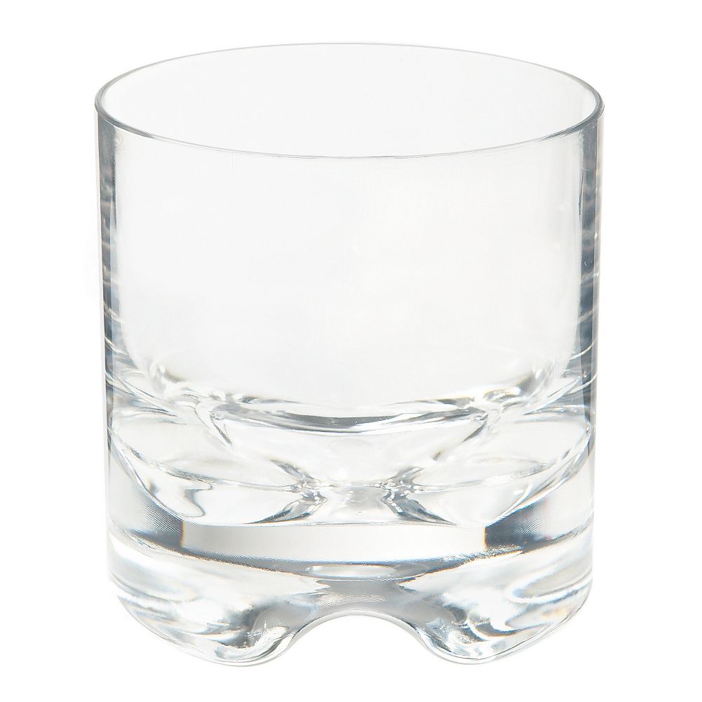 G.E.T. Rock N' Roll Clear SAN Plastic 10 Oz Beverage Glass