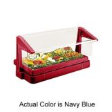 Cambro Navy Blue 5 Pan Tabletop Salad Bar