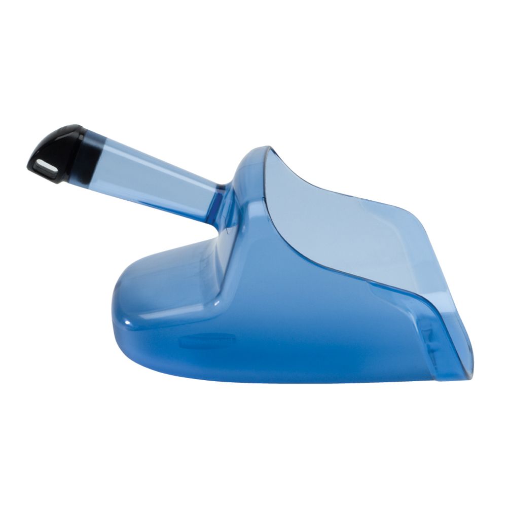 Rubbermaid Blue 74 oz Safety Ice Scoop w/ Hand Guard